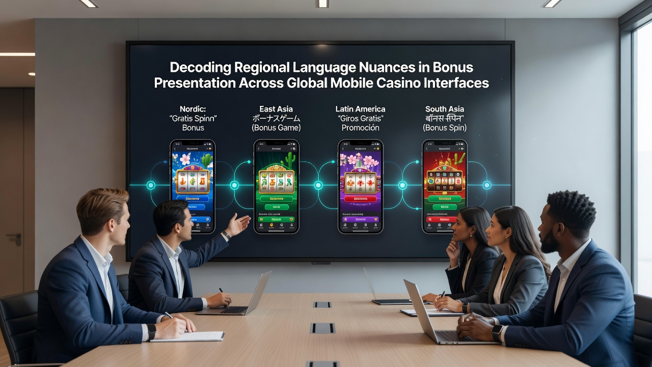 Close-up of mobile bonus terms displayed in different regional languages with cultural phrasing examples