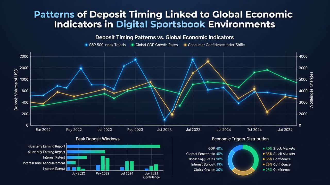 Infographic illustrating regional deposit timing shifts relative to economic data releases