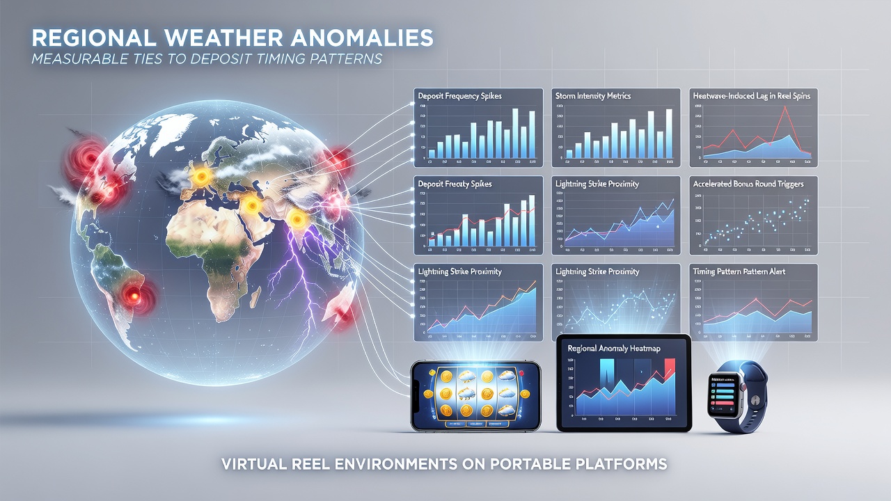 Satellite view of regional weather systems affecting mobile network usage patterns during storm events