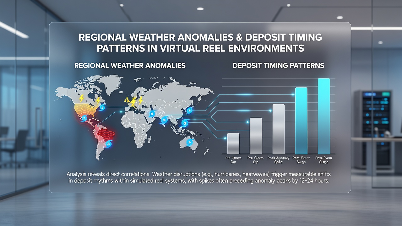 Mobile device interface displaying virtual reel gameplay during regional weather monitoring periods