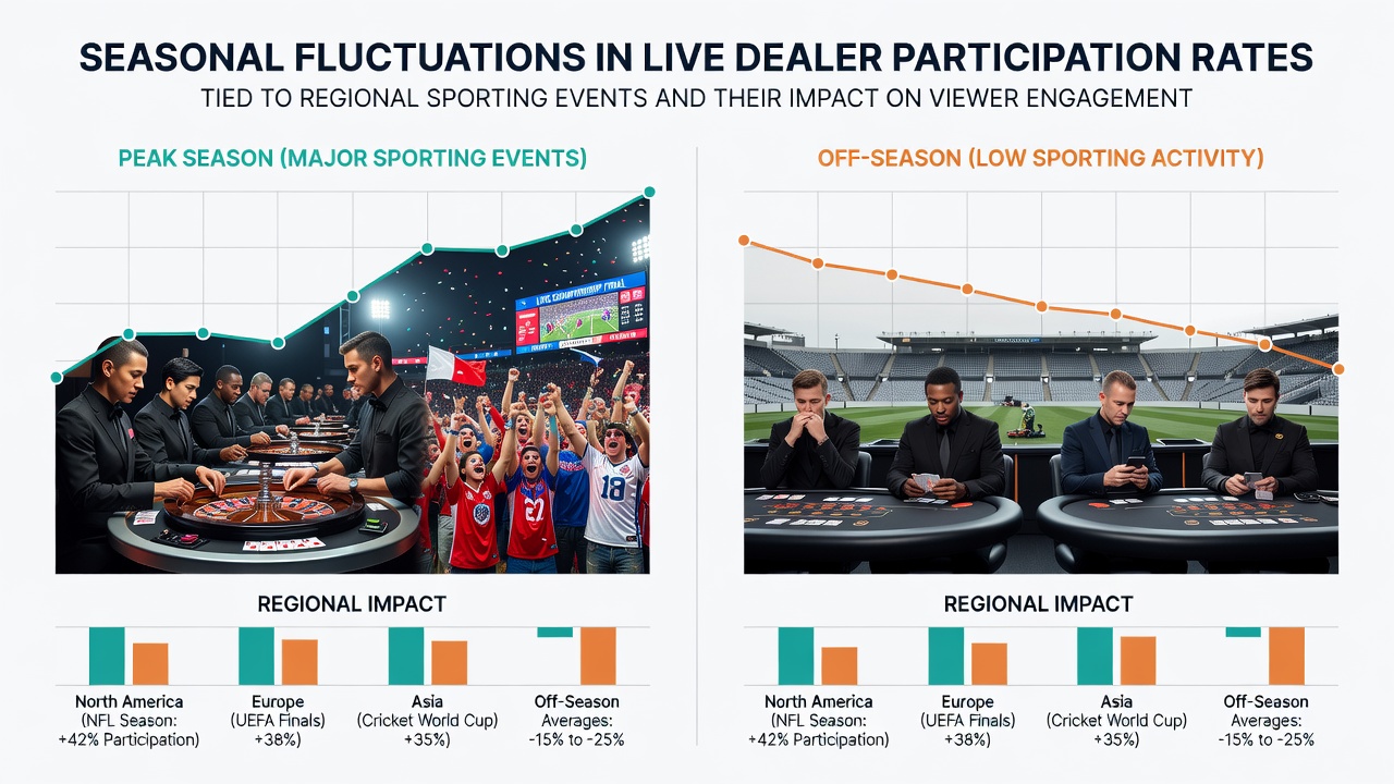Payment method selection screens on mobile live dealer platforms during sports event overlaps with regional data overlays
